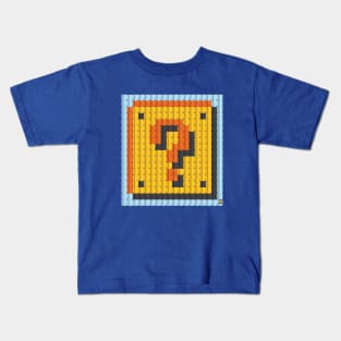 Question Block NES Cart-Art Kids T-Shirt